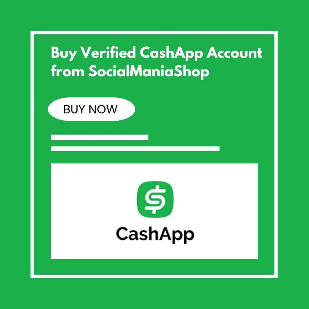 Buy Verified CashApp Accounts - Best SMM and Cryptocurrency account provider