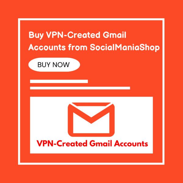 Buy VPN-Created Gmail Accounts